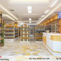 Thiết kế nội thất siêu thị Beemart - Nguyễn Khánh Toàn